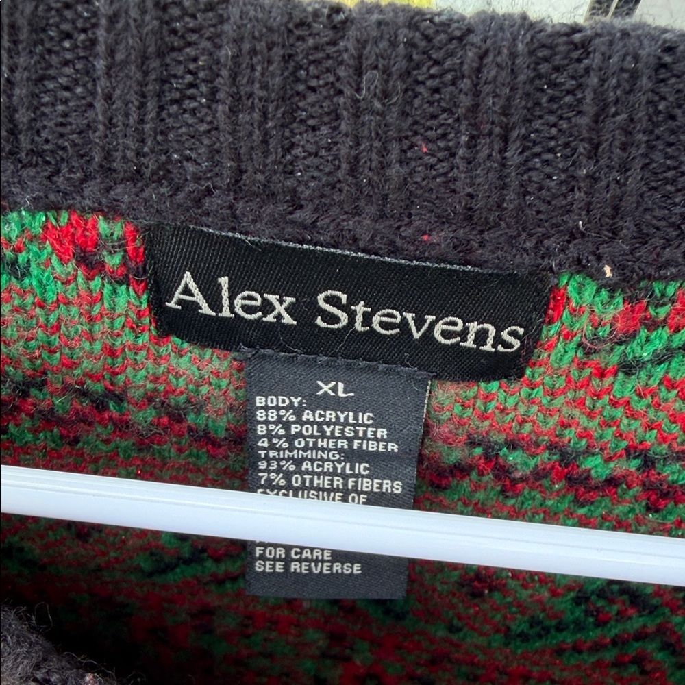 Zoolander Mugatu Alex Stevens Festive Klaus Sweater View 2